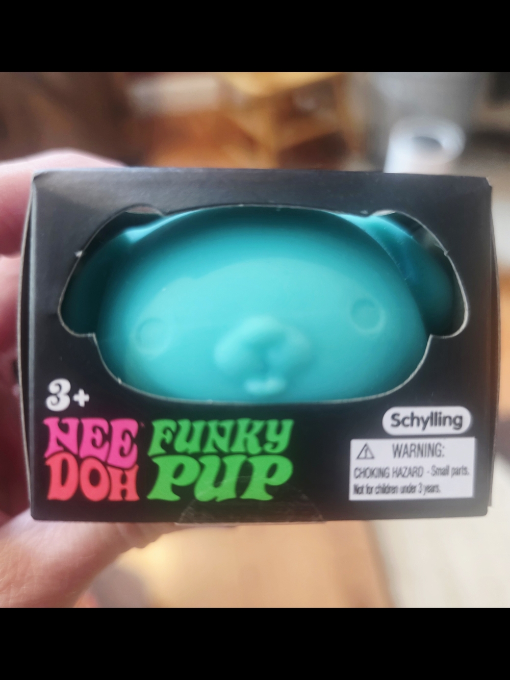 ✨NEW✨Rare Nee Doh Funky Pup Squishy Toy - Teal